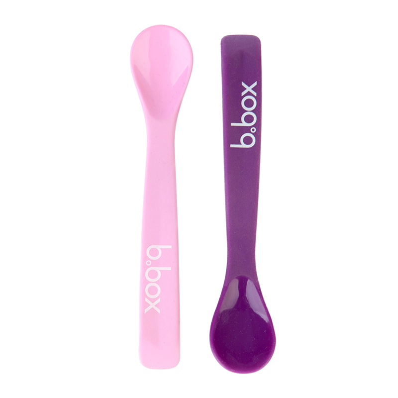 B.box Flexible Silicone Spoons (2pk)